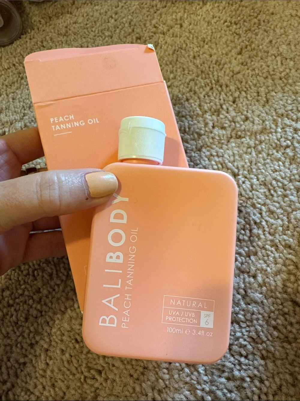 Bali Body Peach & Pineapple Tanning Oil Duo